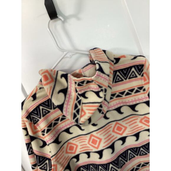 NWT O'Neill Aztec Fleece Half Zip Pullover Super‎ Soft Polar Hoodie Medium - Picture 7 of 11